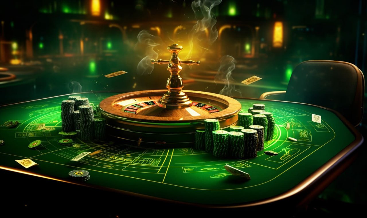 Tampilan studio kasino langsung marauders Phoenix Rises dengan dealer profesional di layar mobile